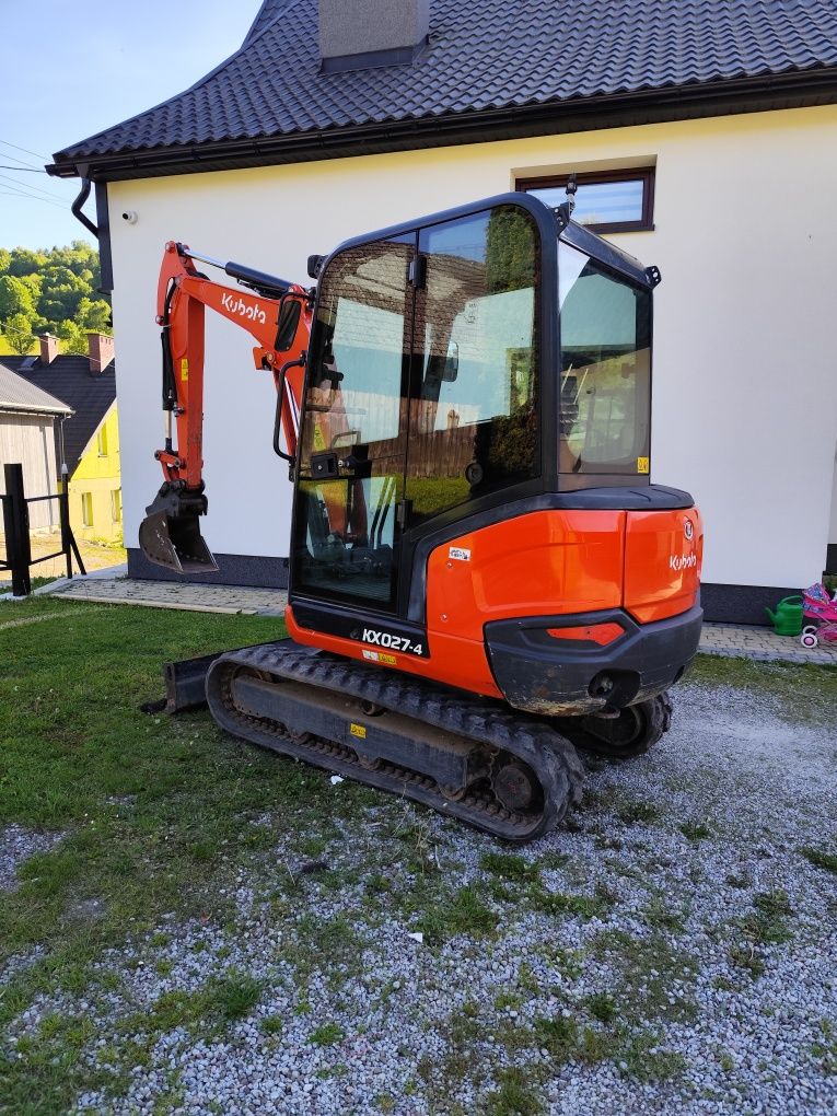 Minikoparka Kubota KX 027-4 ,2021 rok