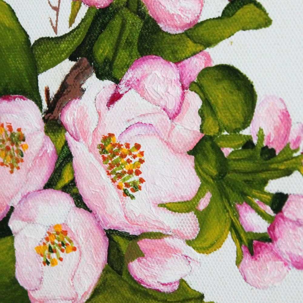 Картина олією Яблуневий цвіт