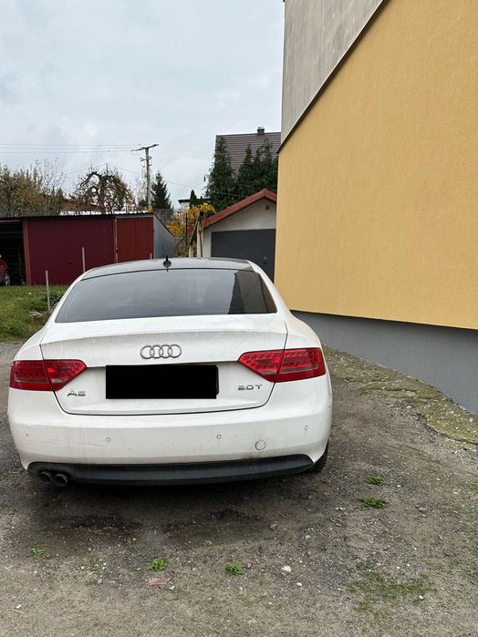 Audi A5 !!! 8T - Biała Perła !!! Uszkodzone.