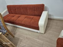 Sofa z funkcją spania plus 2 fotele