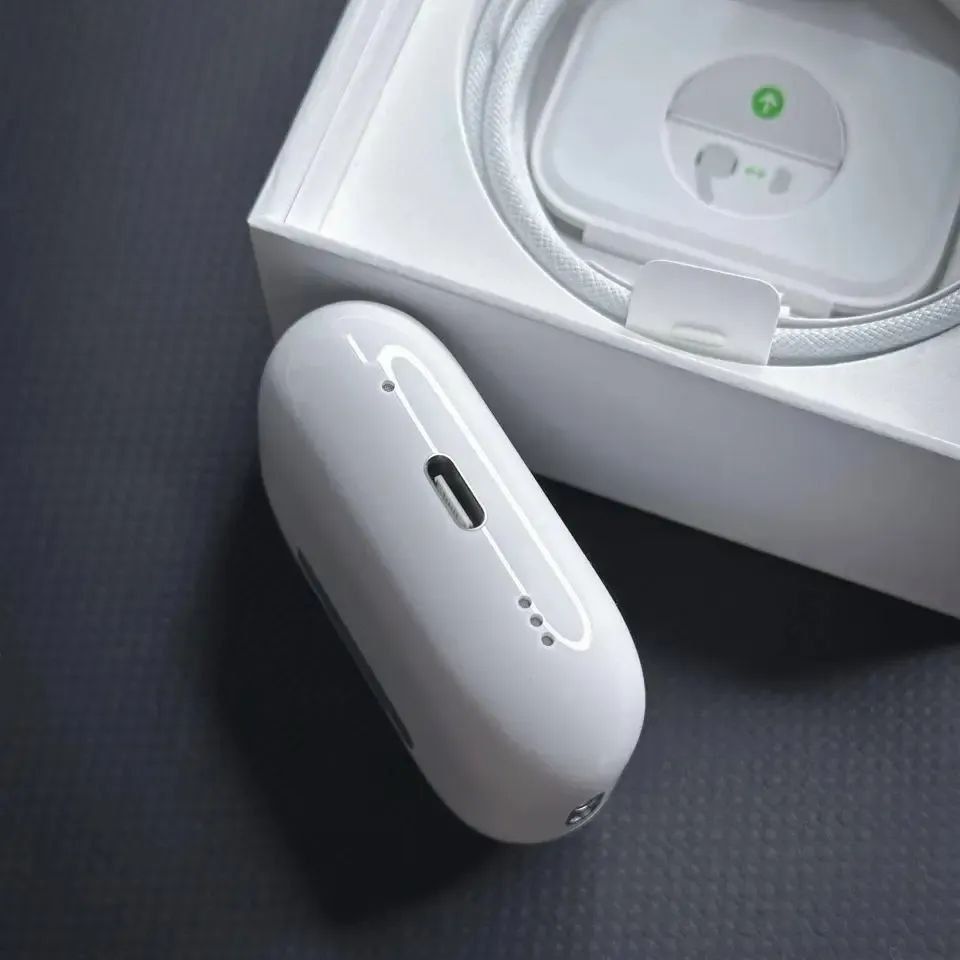 Airpods Pro 2 Gen 2024 (Type-C) Full 100%-шумка-гіроскоп-прозорість