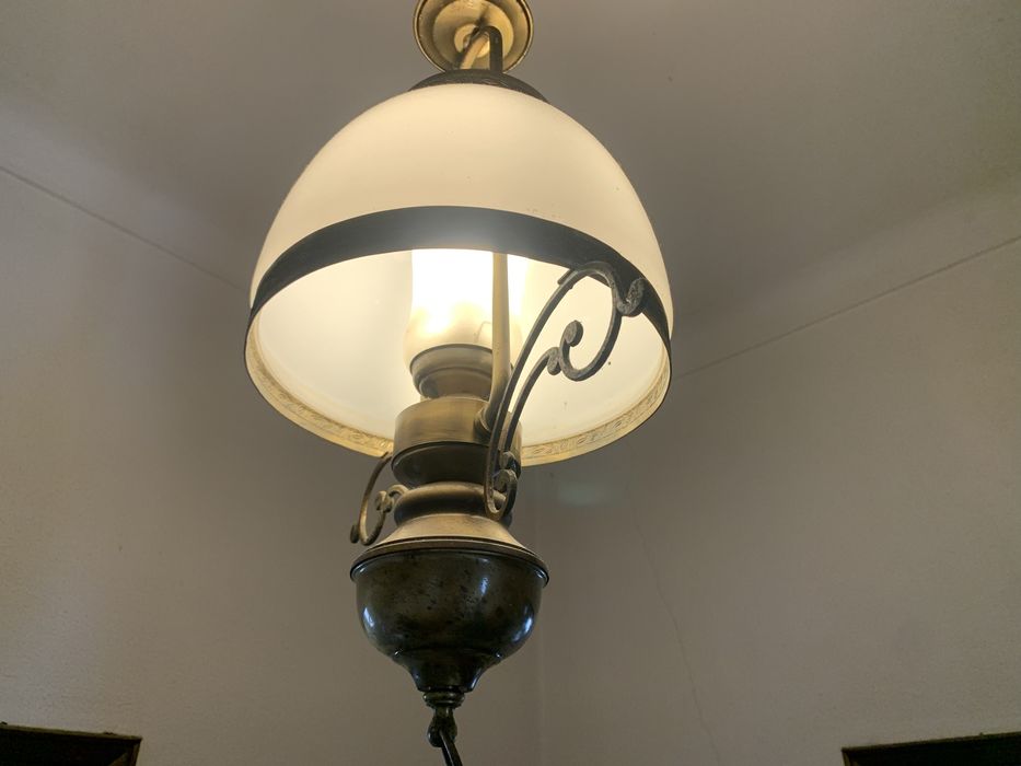 2 candeeiros vintage