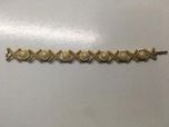 Pulseira Dourada com Pérolas