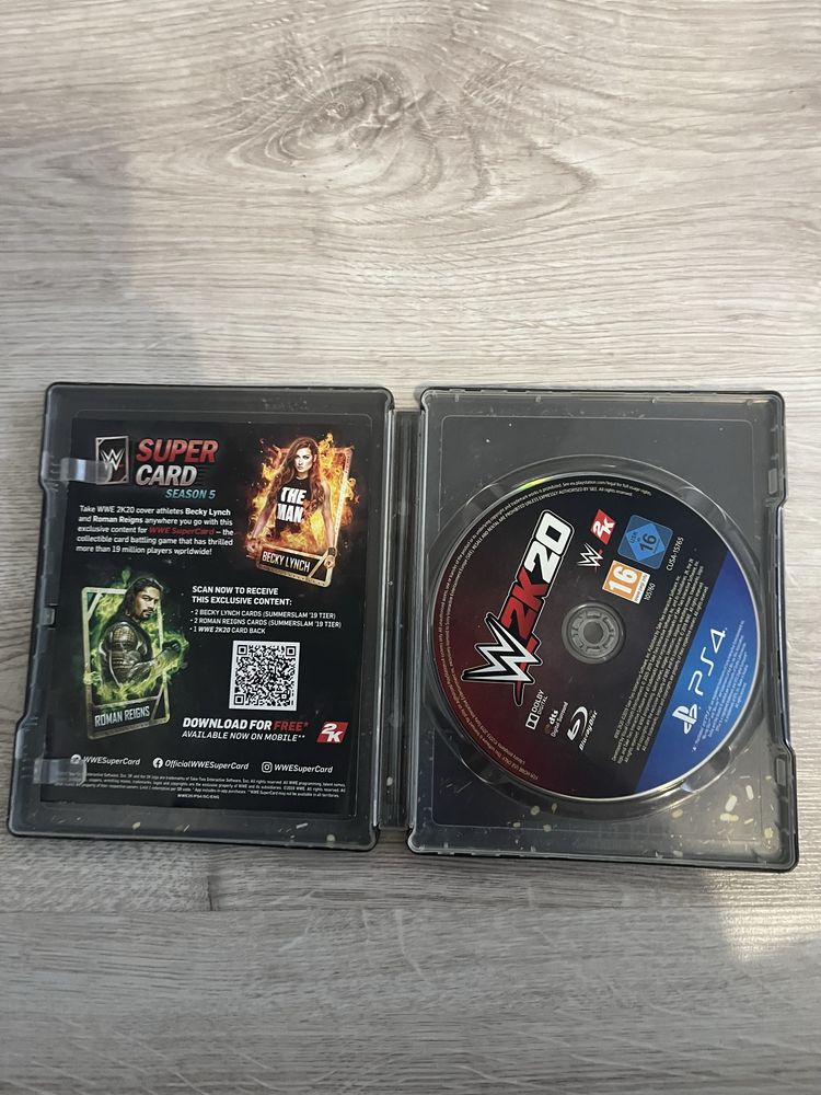 W2K 20 resling ps4 stellbook szybka wysyłka