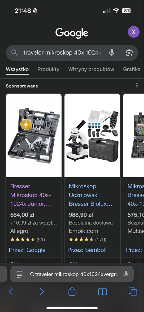 traveler mikroskop 40x 1024x vergrößerung