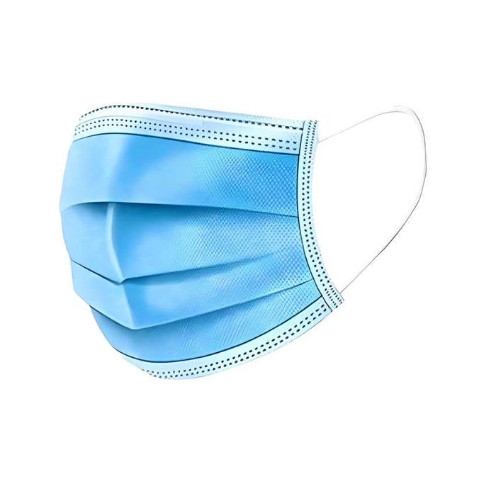 Máscaras com 50 Unidades cada Caixa - Azul ou Preta