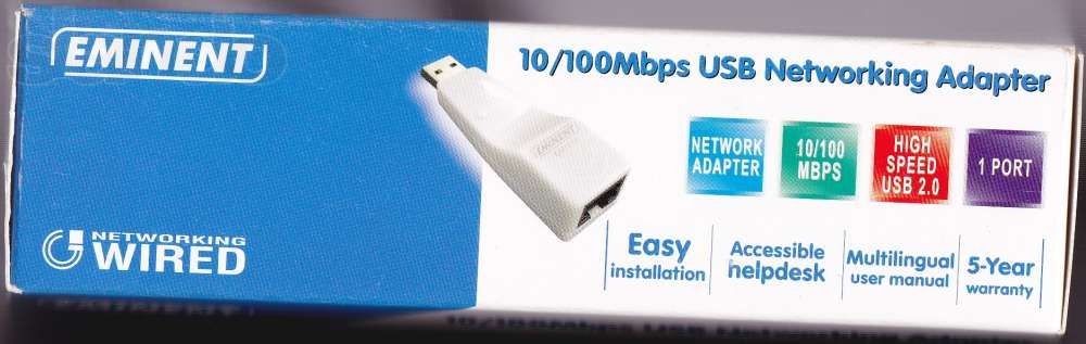 USB-LAN LAN-USB adapter перехідник 100Мбіт
