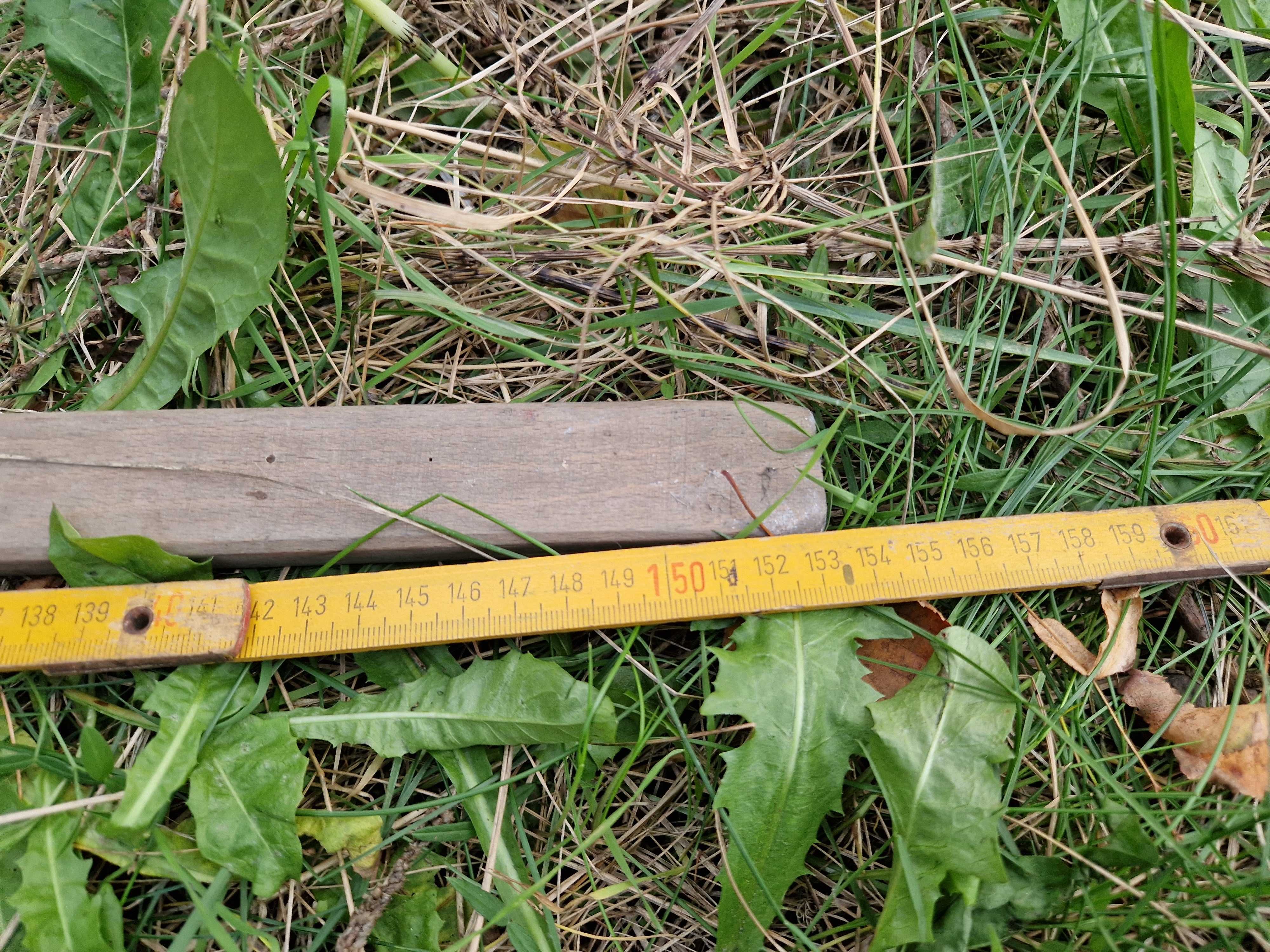 Stary sprawny kij hokejowy do hokeja na lód 153cm prosty Balzer Senior