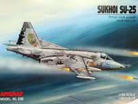 Model kartonowy Angraf 236: samolot SUKHOI SU-25