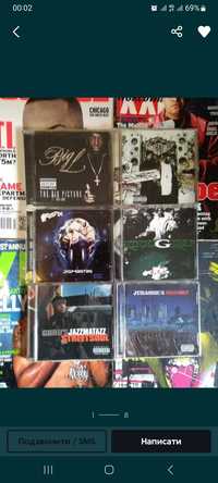 Rap,hip hop cd, фирменные и заводские.