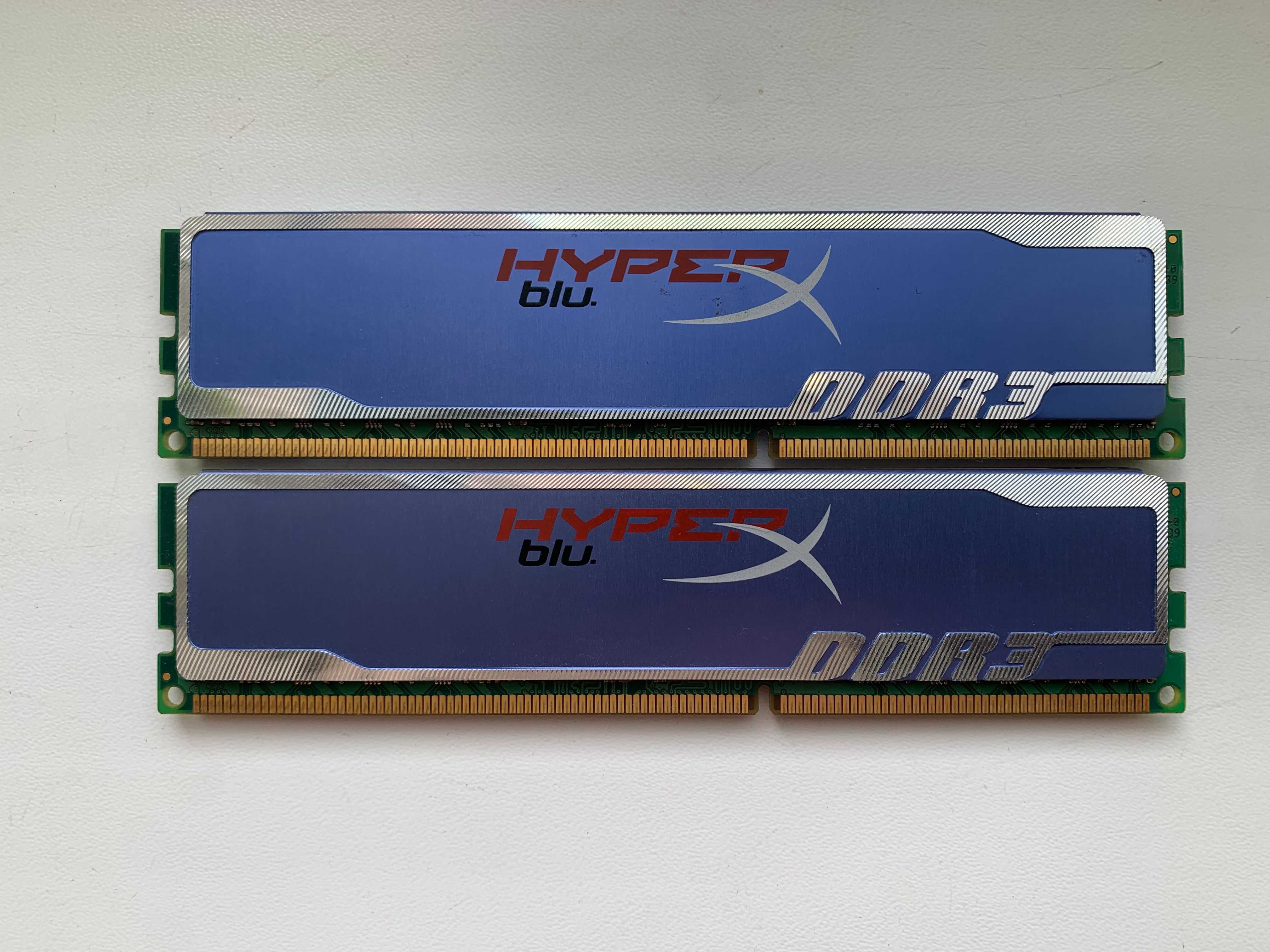 Память Kingston DDR3-1600 8192MB (2x4096) HyperX BLU