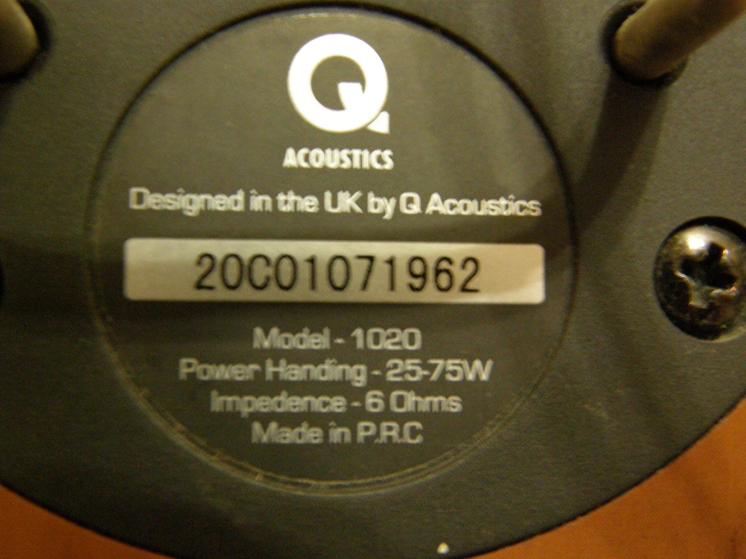 Акустическая система Q Acoustics 1020