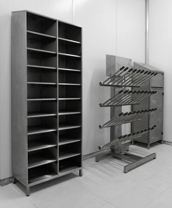 Suszarka do obuwia roboczego, ze stali nierdzewnej na 16,20,30,40 par