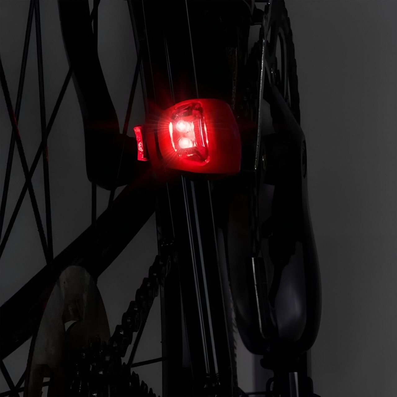 Światło rowerowe przód tył lampki oświetlanie