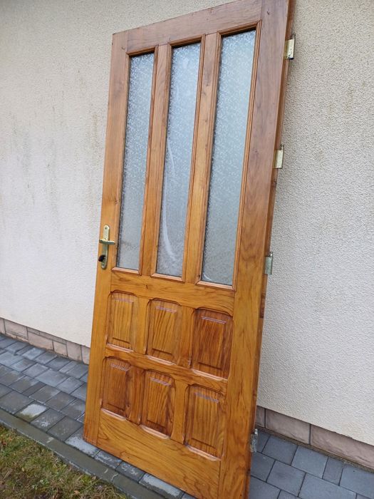 Drzwi dębowe (skrzydło)