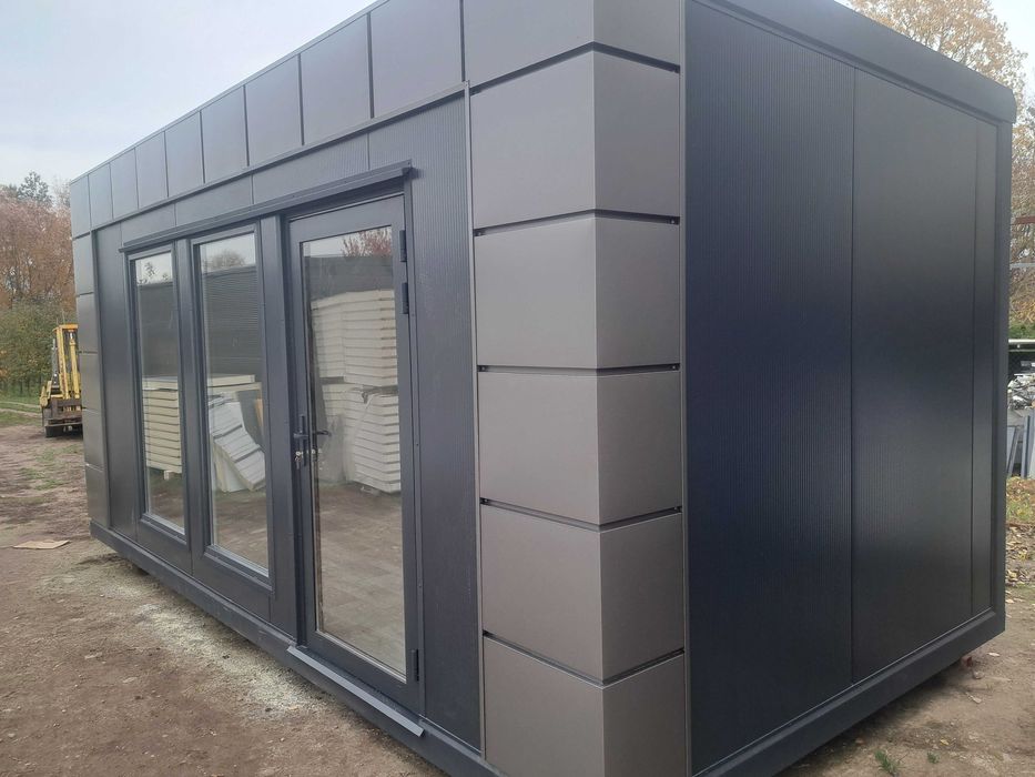 Kontener Pawilon Kiosk Komis  Kwiaciarnia Biuro z płyty warstwowej