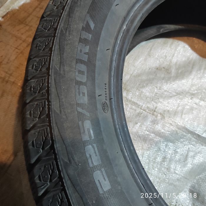 Шини б/у зима 225/60/R17 Kapsen