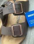 Birkenstock Arizona Oily Wax Brown Sandals r.40