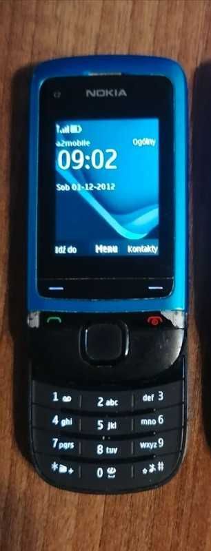 Telefon Nokia C2-05 z orginalną ładowarką.