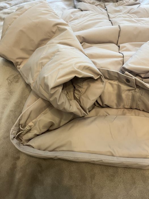 Бежевий Пуховик адідас,  Adidas У Всіх Розмірах! Helionic Hooded Down