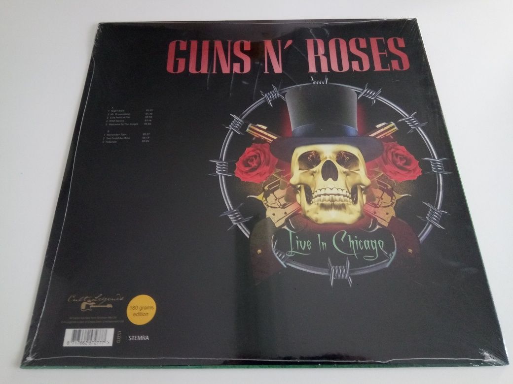 Disco Vinil Guns N' Roses ‎– Live In Chicago Novo Selado