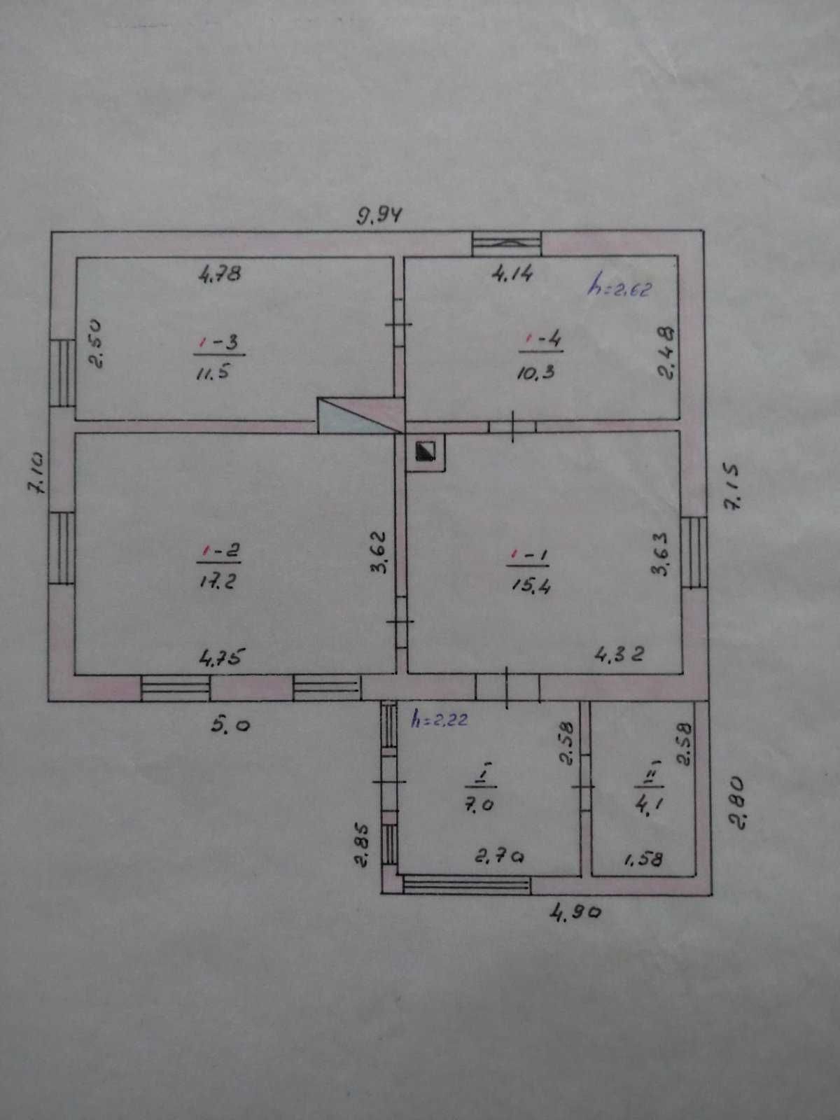 Продається будинок в селі Бишів (Горобіївка), Фастівського району.