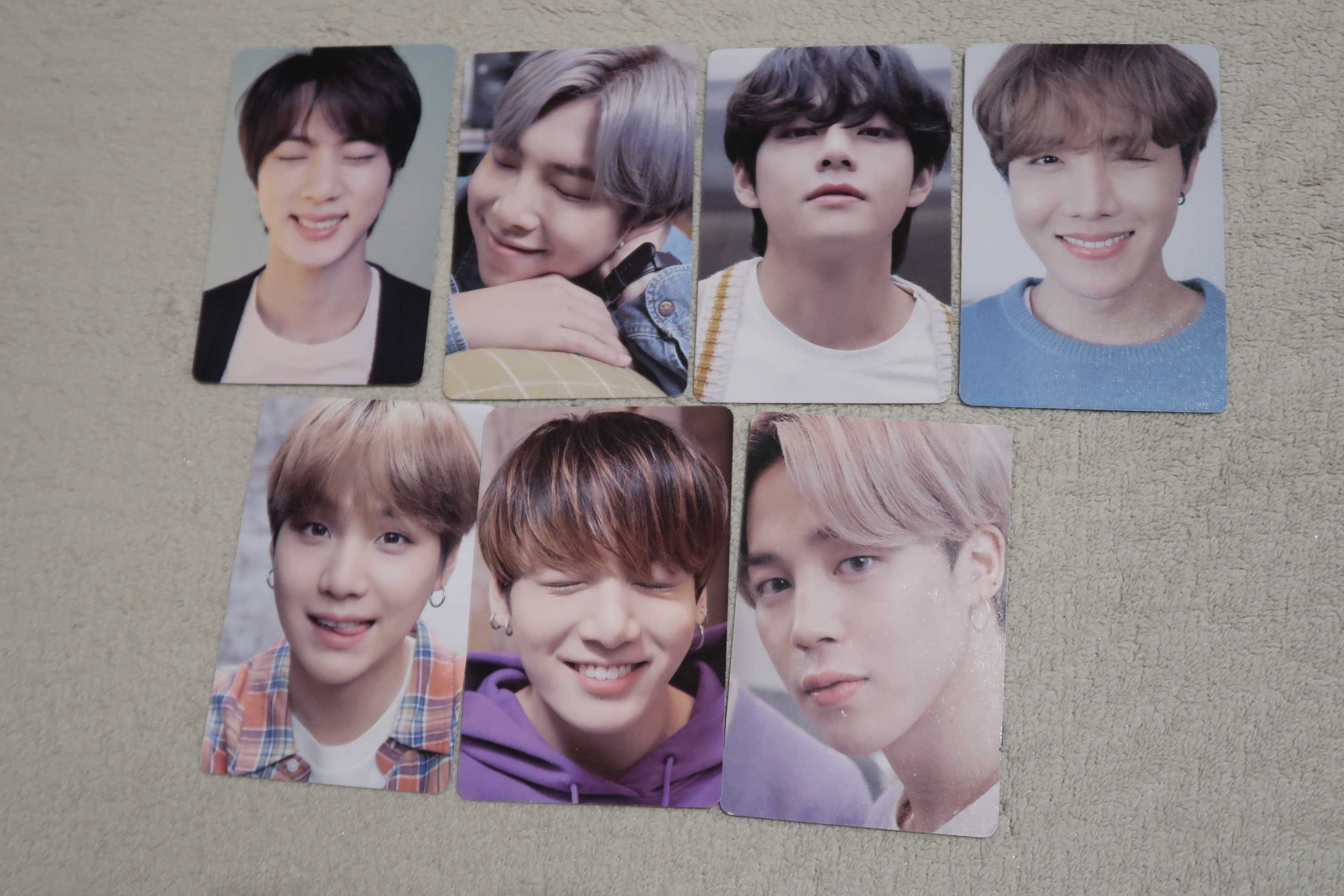 Photocards BTS não oficiais