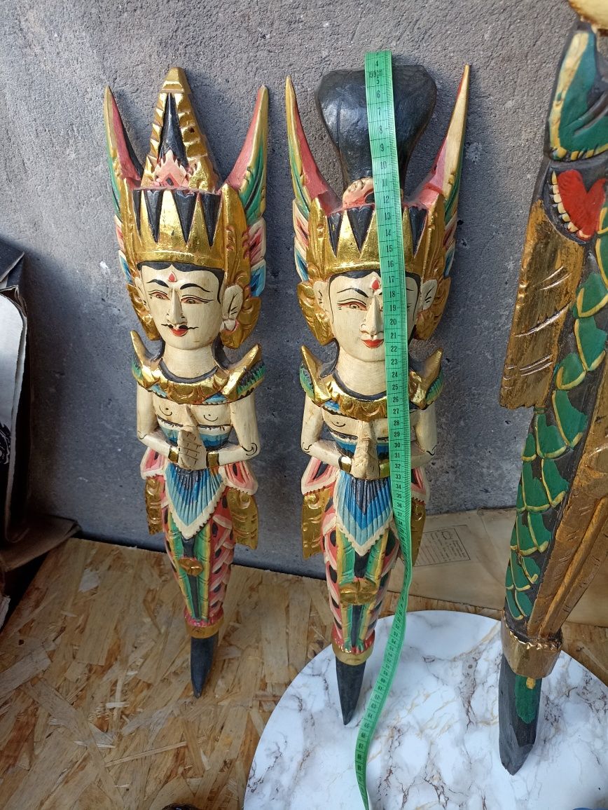 Zestaw dużych rzadkich masek Azjatyckich i Afrykańskich