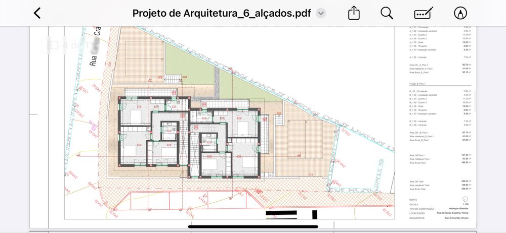Terreno com Projeto Aprovado para 2 Moradias T4 | Espinhal – Penela