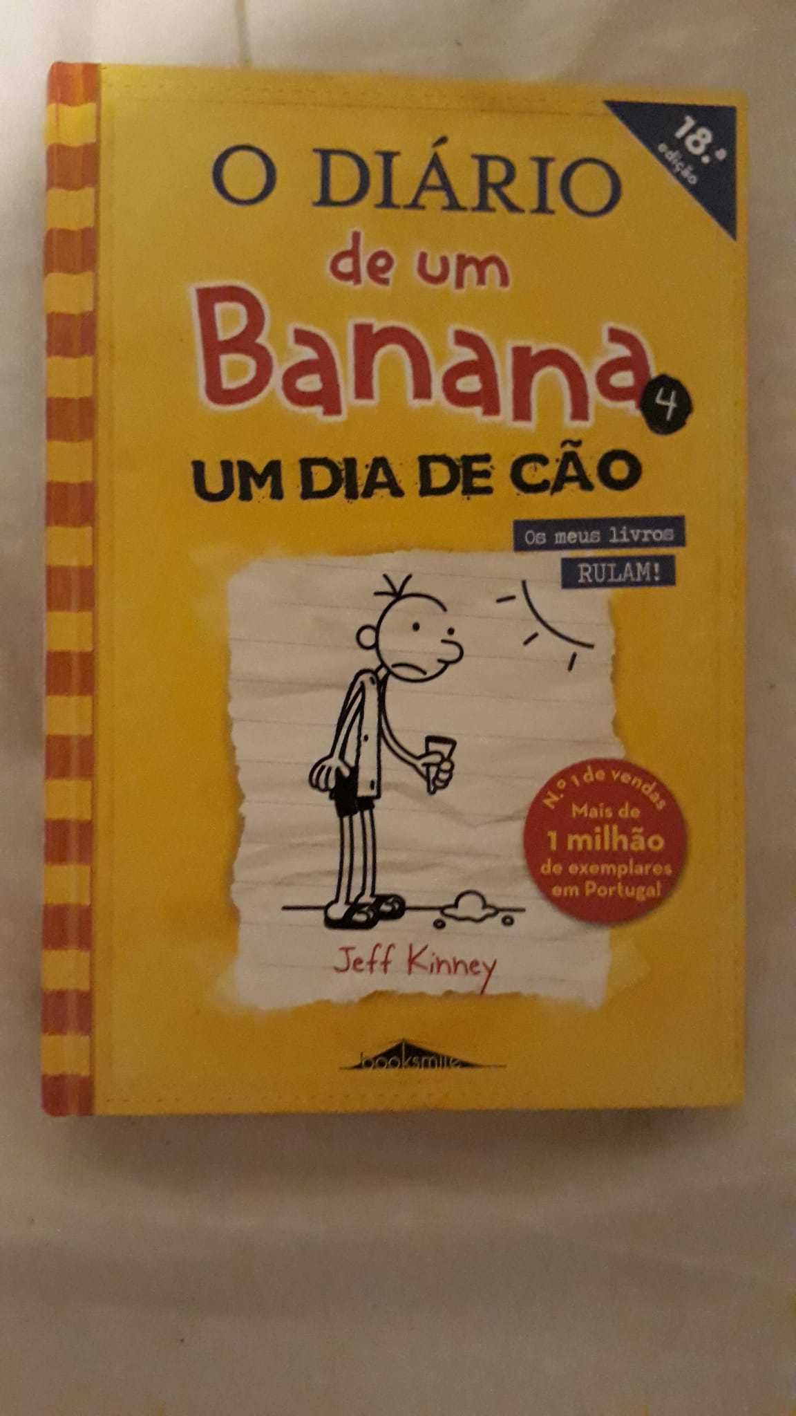 Livro "O diário de um Banana: Um dia de Cão" - Livro n°4
