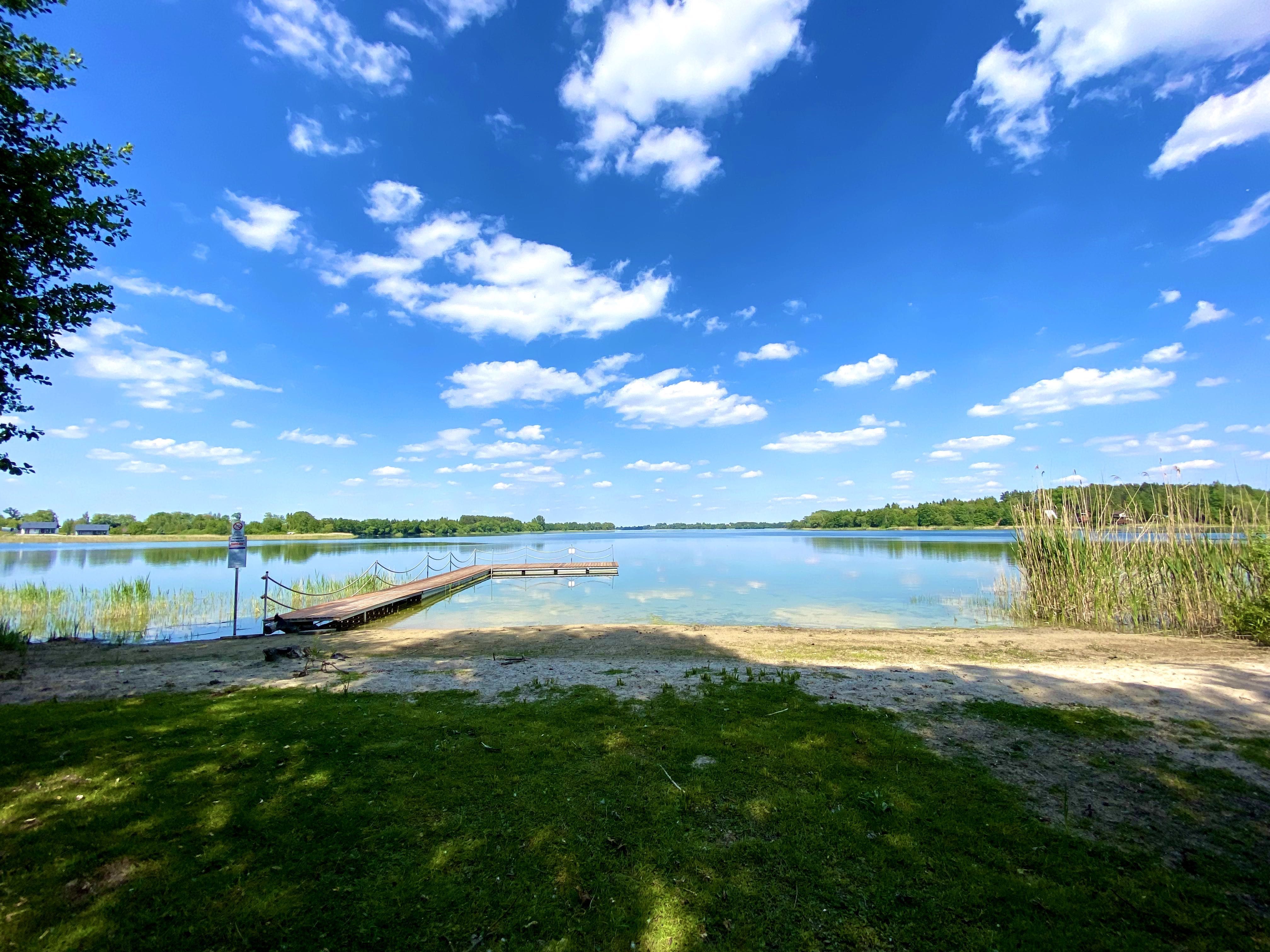 Działka 903 m2 nad Jeziorem Głuszyńskim, udział w plaży