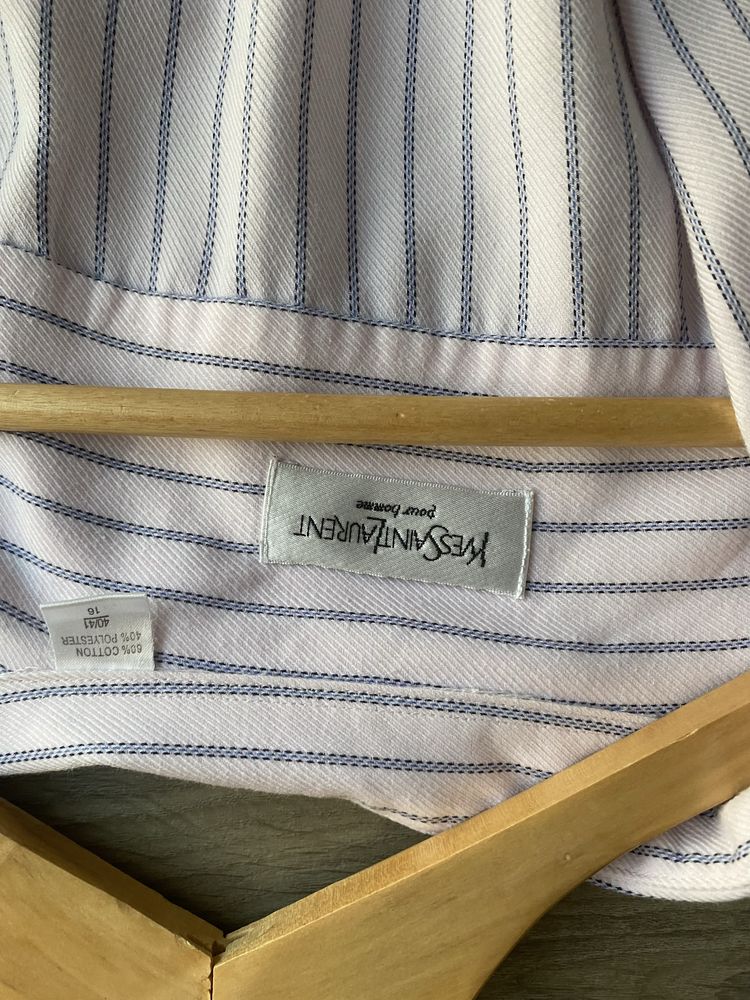рубашка YSL в полоску