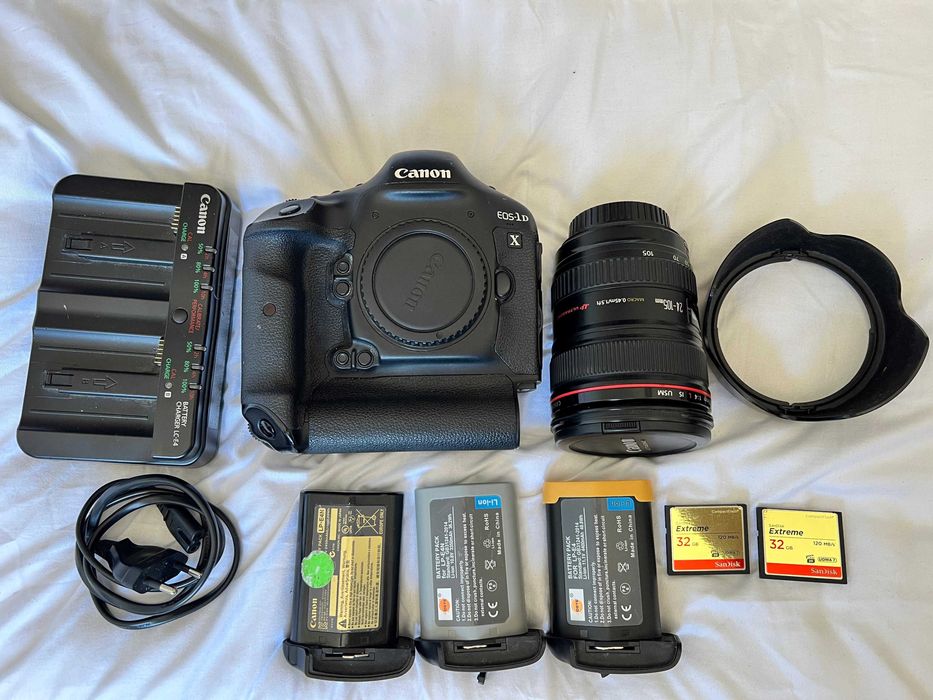 Kit camera Canon 1DX + lente 24-105mm f4
