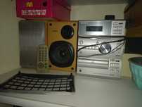 Mini wierza Sony z CD i radiem kaseta autorewers