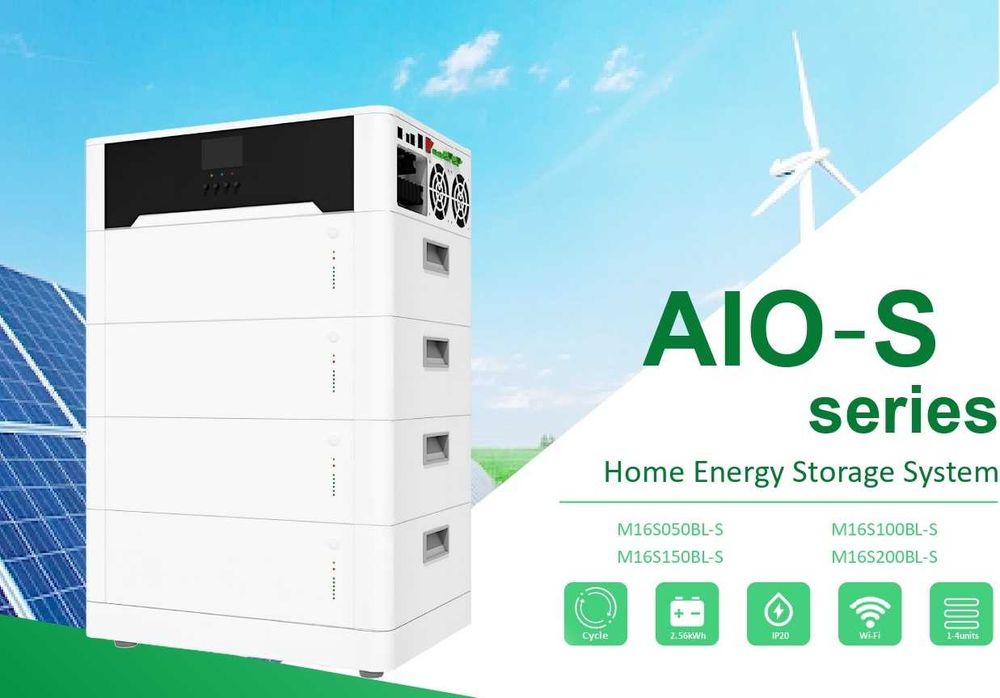 Система зберігання енергії все в одному, інвертор 5кВт+АКБ 5кВт