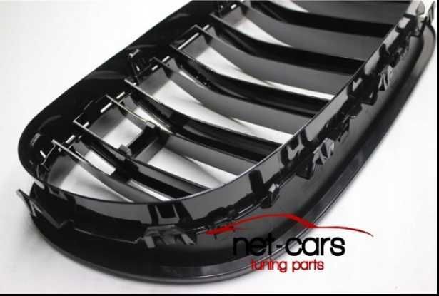 Spoiler przód + grill + dyfuzor BMW F10 MPerformance czarny połysk 0-0