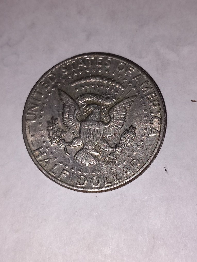 Moeda half dollar 1973