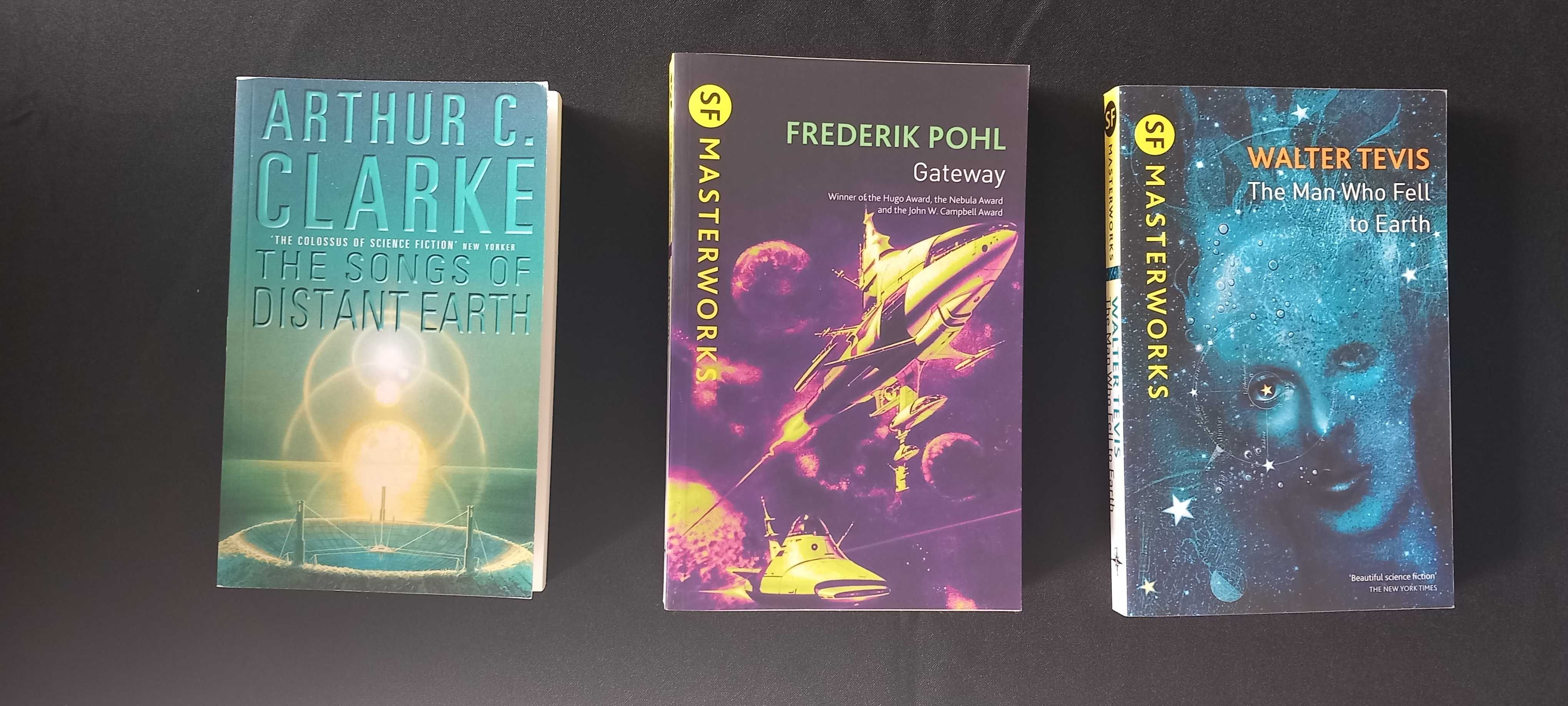 Livros de Ficção Científica - SF Masterworks - Clarke, Pohl, Tevis