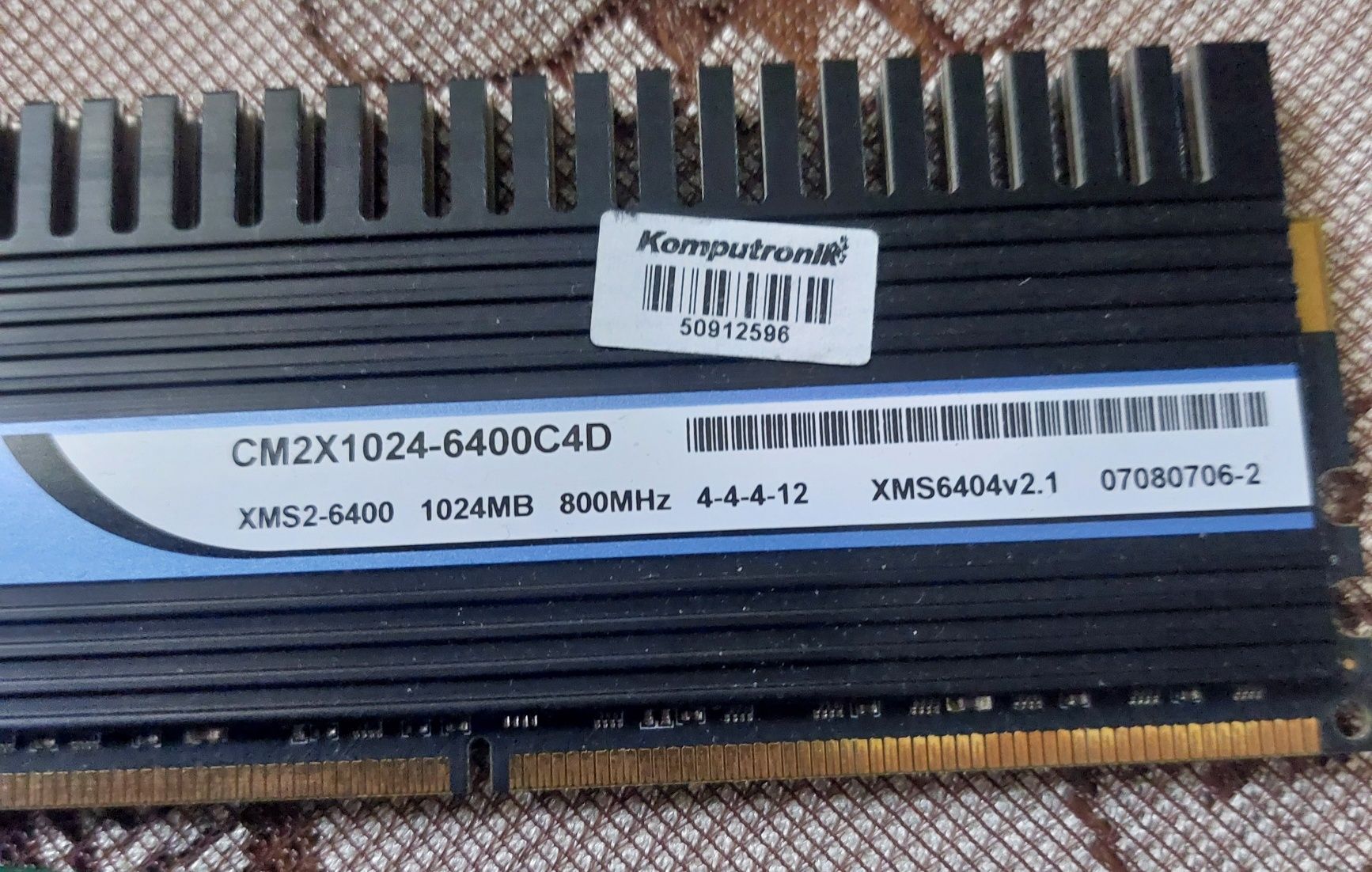 Pamięć RAM ddr2 1gb i 2gb