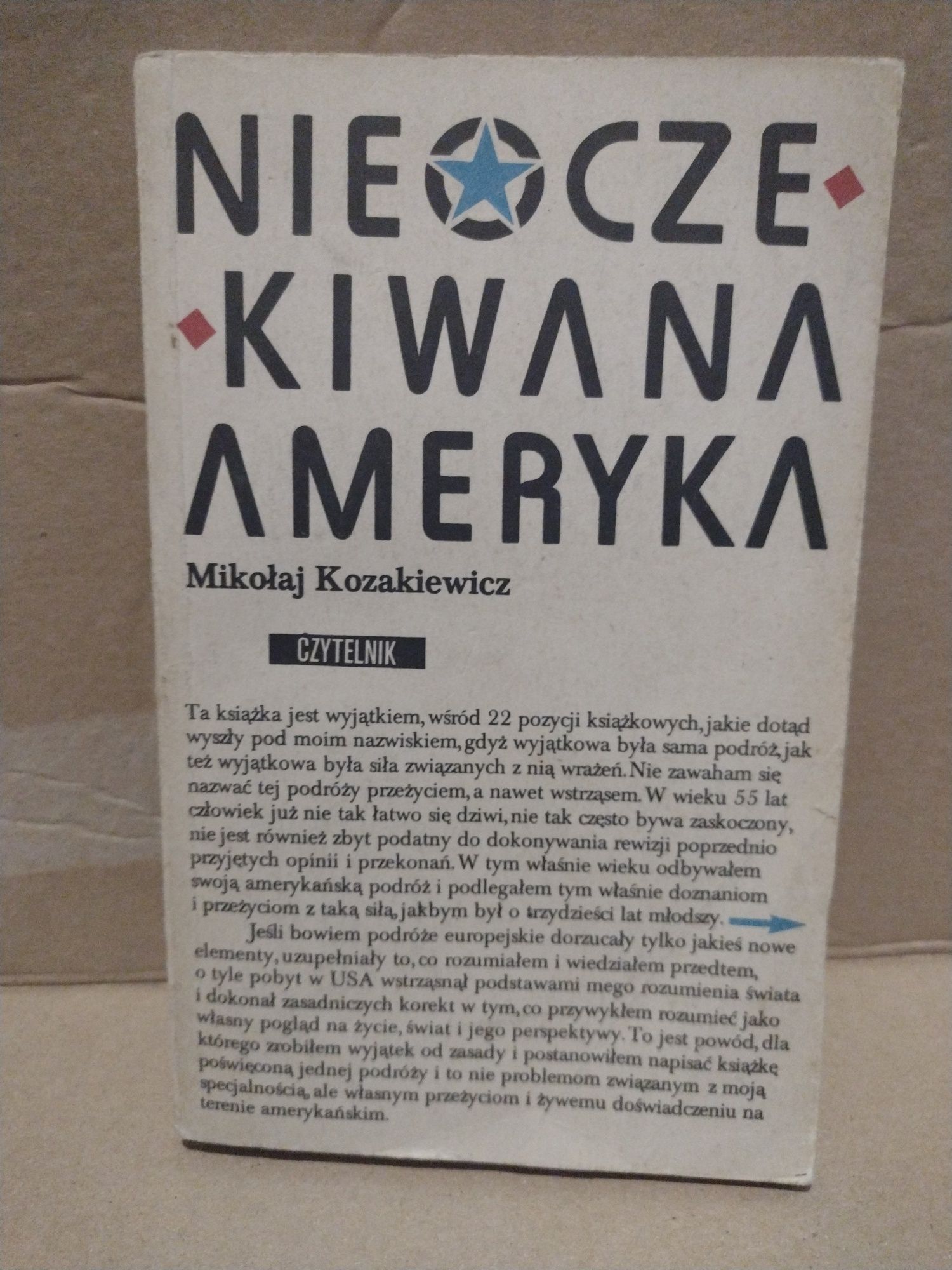 Mikołaj Kozakiewicz Nieoczekiwana Ameryka