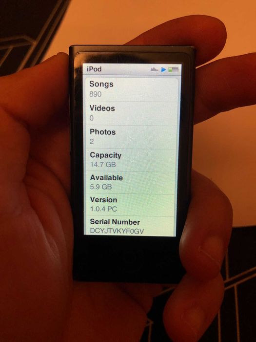 Ipod Nano 7 Geração 16GB