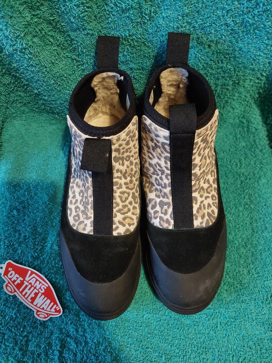Buty botki Vans colfax VN0A5HFA8SC1 cheetah panterka cętki ocieplane
