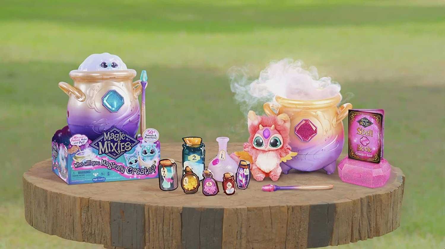 Інтерактивний чарівний казанок Magic Mixies Magical Misting рожевий.