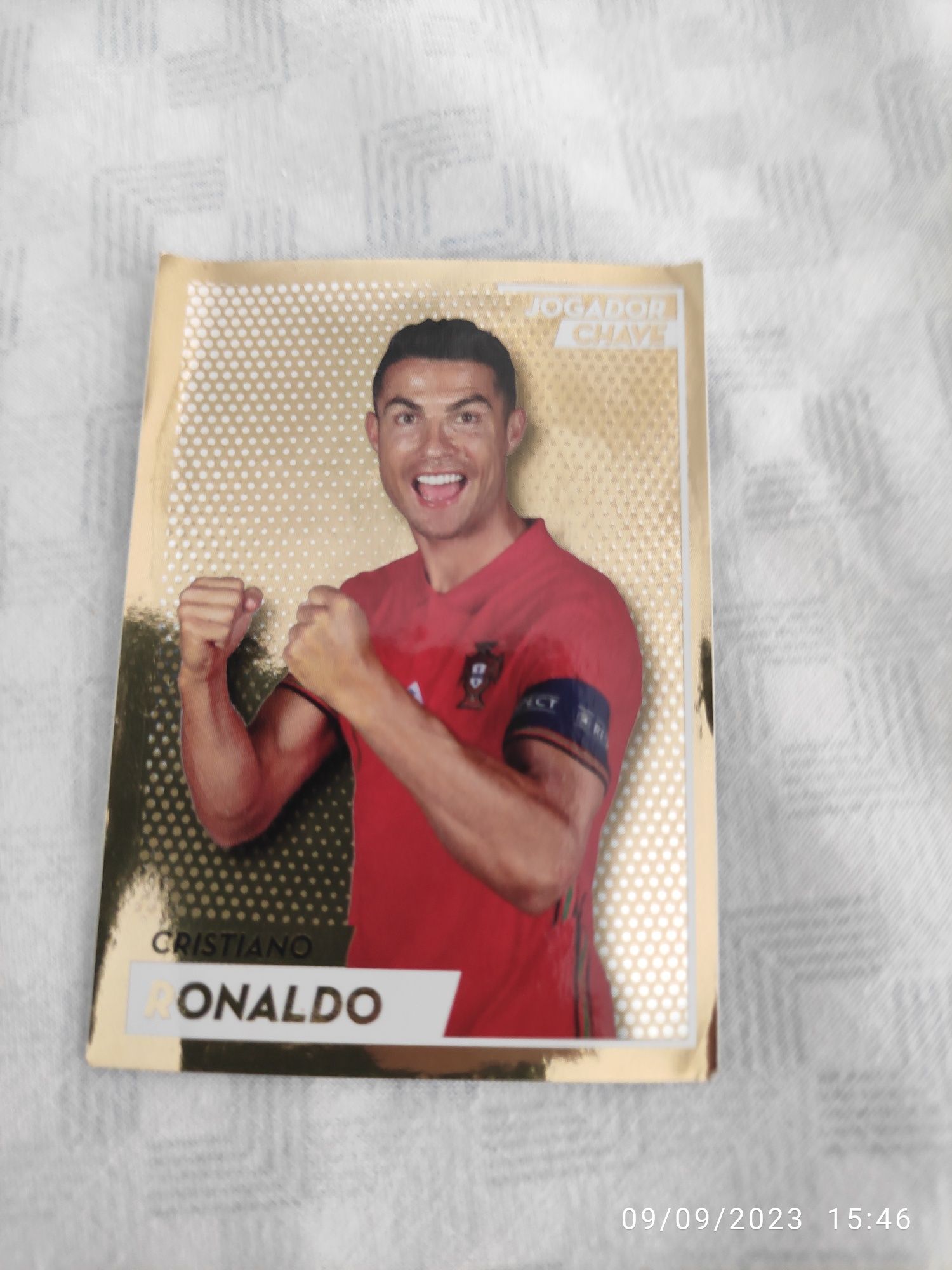 Cromo Fome de Vencer 2022 Cristiano Ronaldo