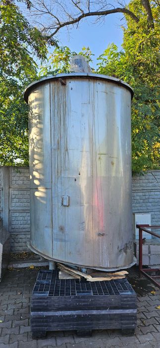 zbiornik 5000l, mieszalnik nierdzewny z płaszczem wodnym