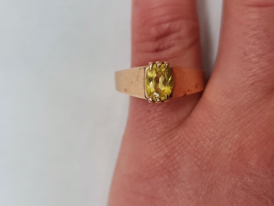 II poł. XX wieku! Złoty sygnet/ Radzieckie 583/ 4.05 gram/ R25