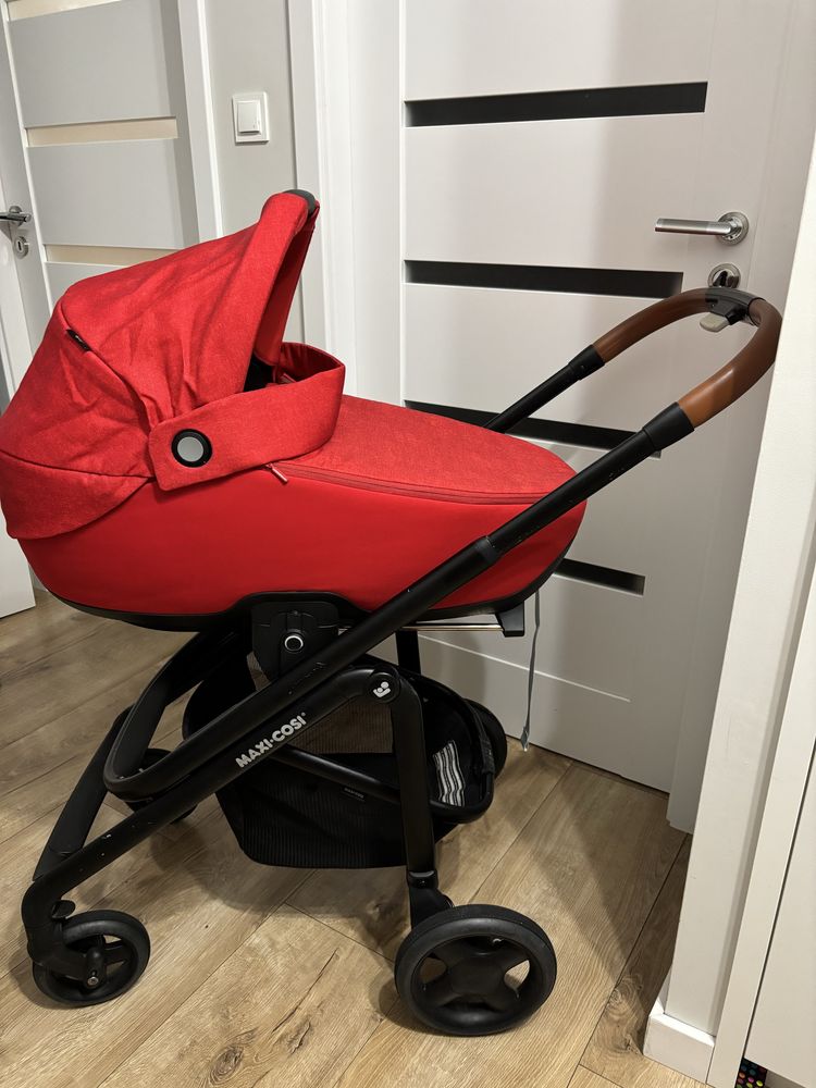 Wózek Maxi Cosi lila cp 3w1