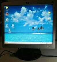 Monitor HP LCD, 17 cali + kable