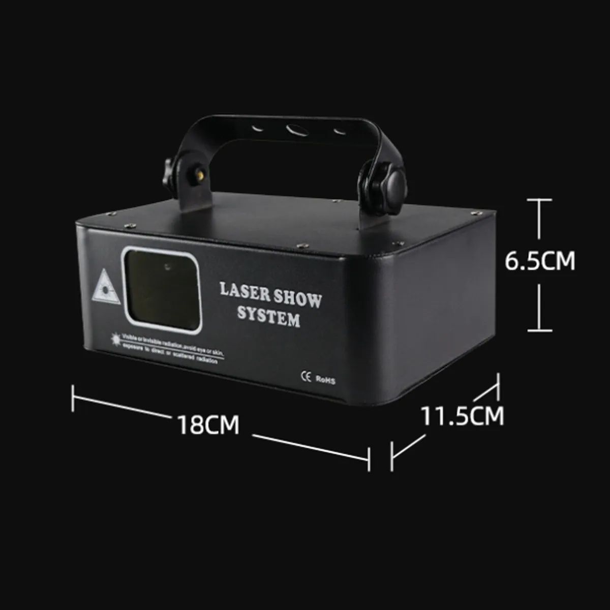 Światło disco laser show projektor laserowy lampa RGB rzutnik disc