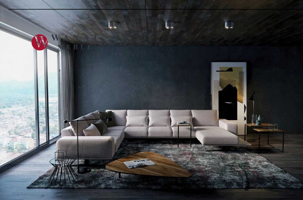 Narożnik Poduszkowiec Luźne poduszki CASSINO